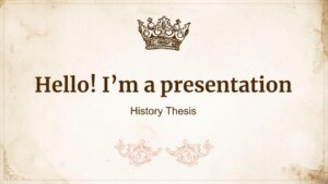 Medieval PowerPoint Background by SlidesCorner.com