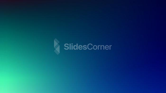 Blue, Red & Green Gradient PPT Background