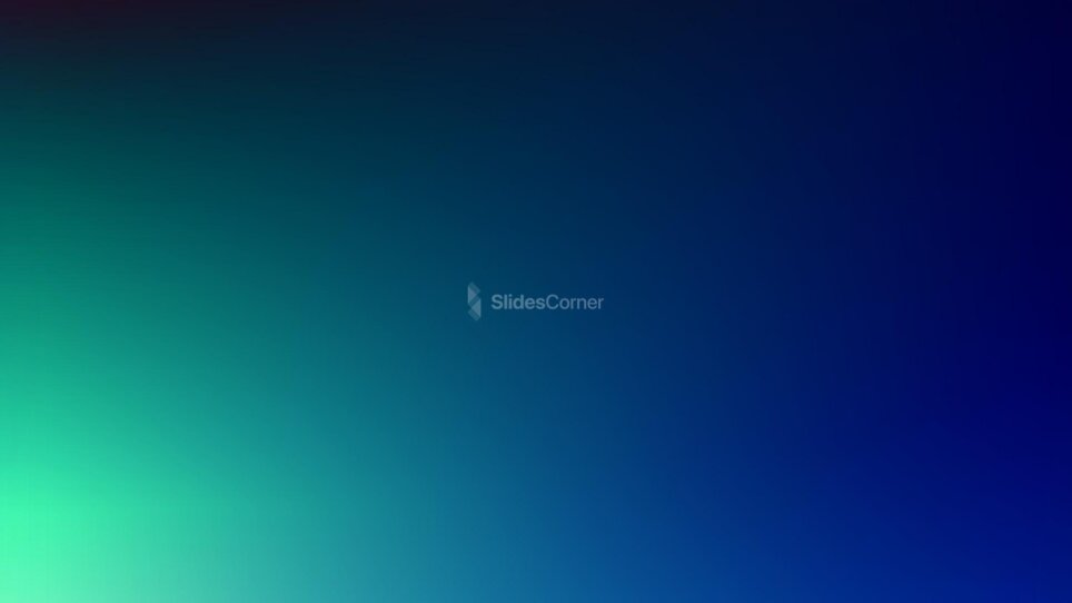 Green Gradient PPT Background - SlidesCorner