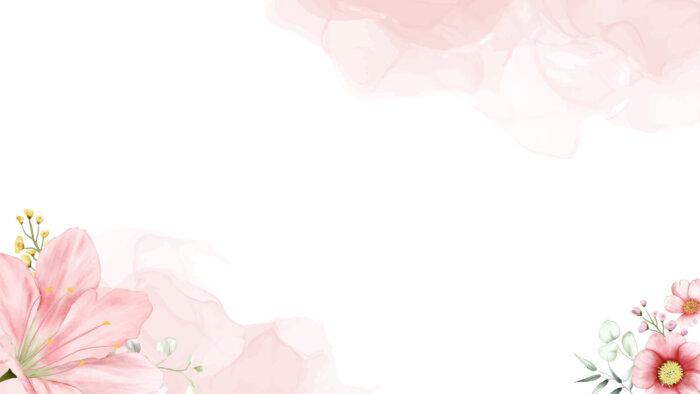 Spring Floral Bouquet Background