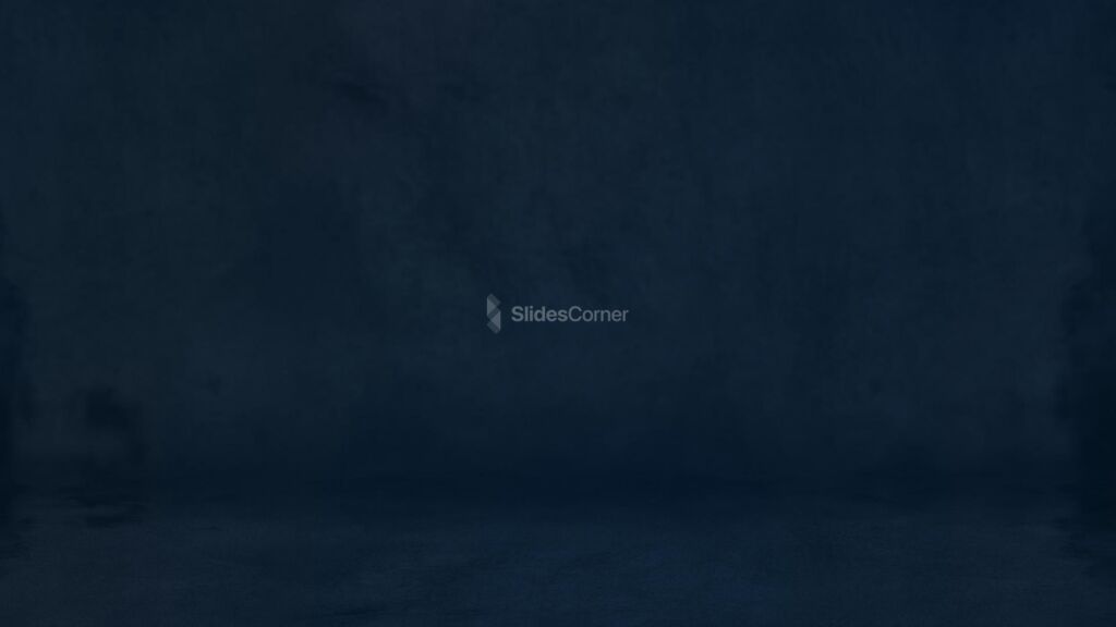 Blue Concrete Wall Free PPT Background