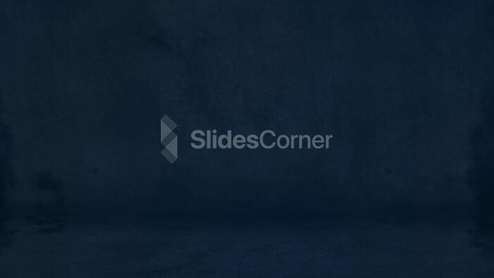 Blue Concrete Wall Free PPT Background