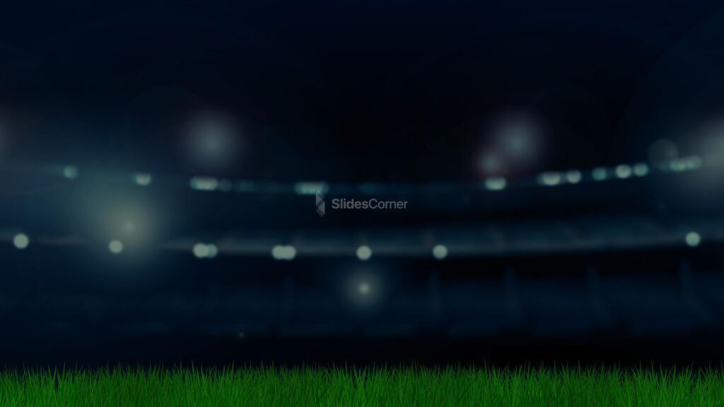 Soccer Stadium Free PPT Background