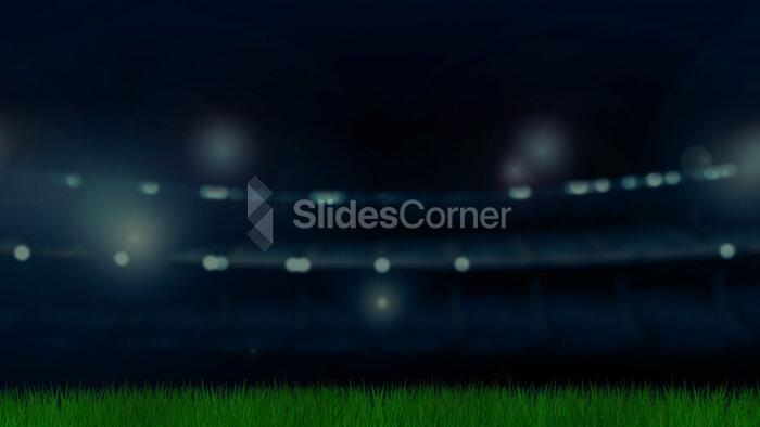 Soccer Stadium Free PPT Background