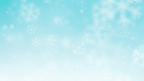 Abstract Winter Free PPT Background With Snowflakes