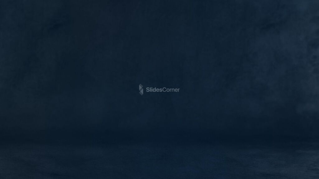 Blue Concrete Wall Free PPT Background