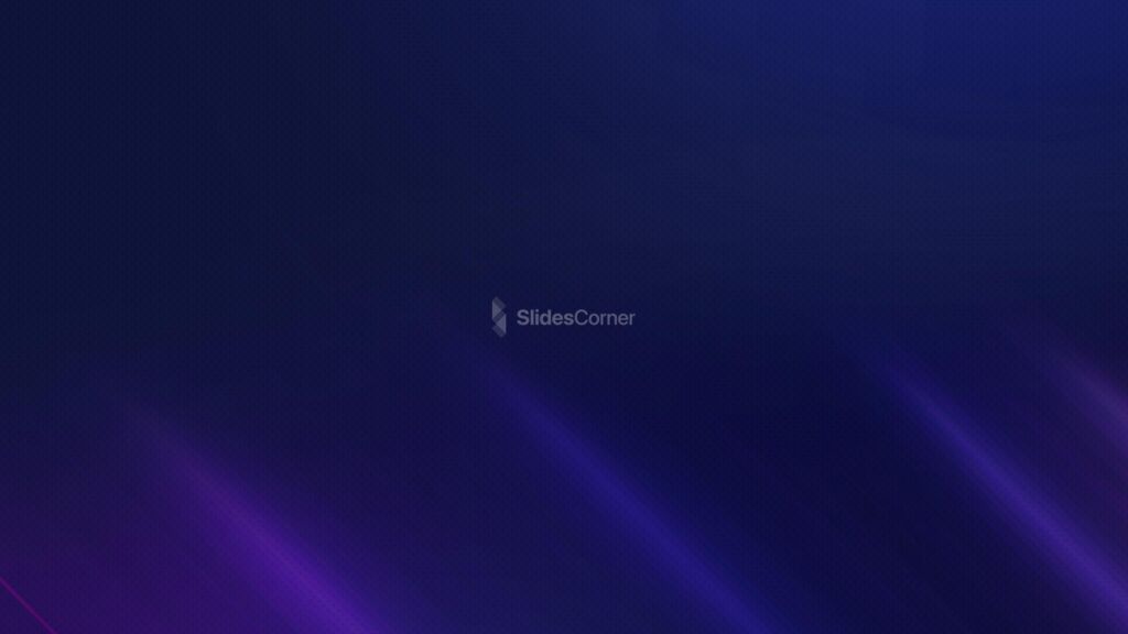 Tech Blue & Purple PPT Background