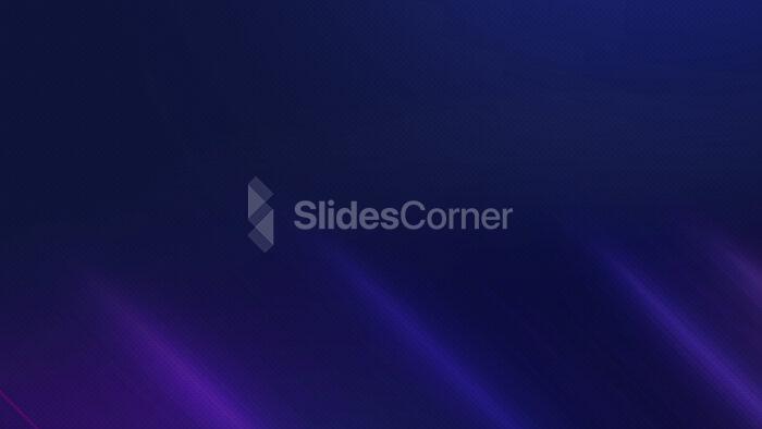 Tech Blue & Purple PPT Background