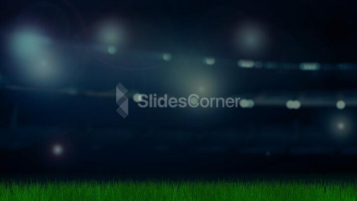 Soccer Stadium Free PPT Background