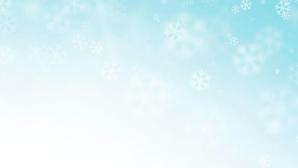 Winter Snow PPT Background Winter Snow PPT Background