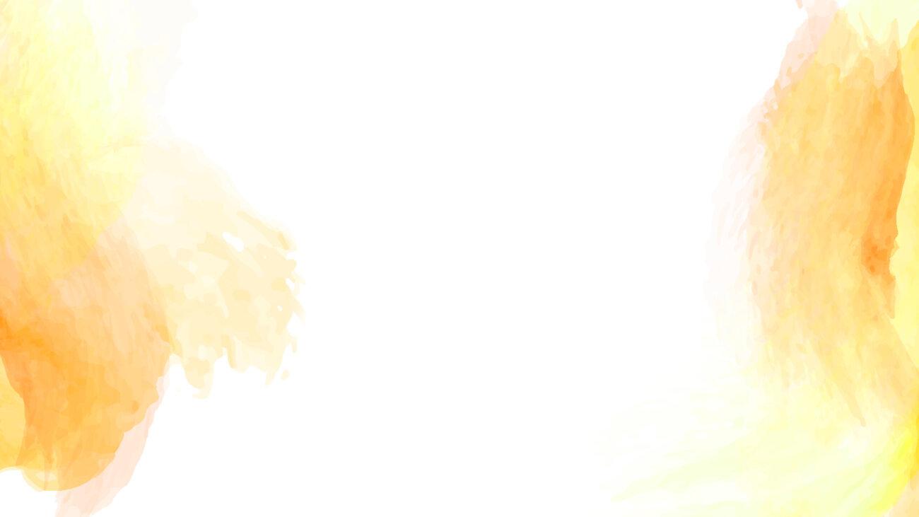 Yellow Watercolor PPT Background by SlidesCorner.com