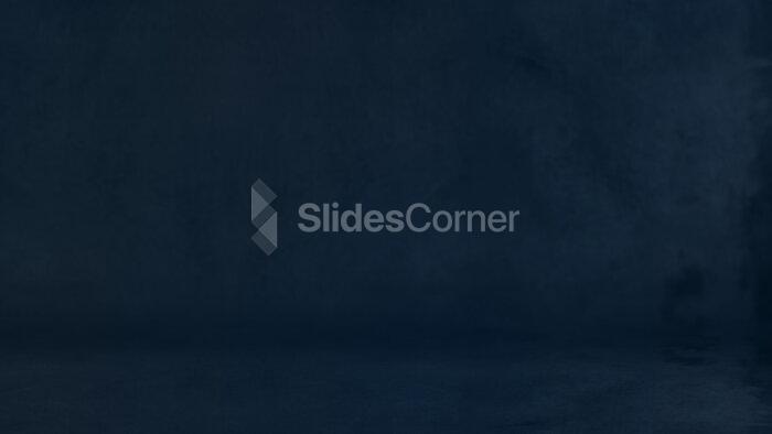 Blue Concrete Wall Free PPT Background