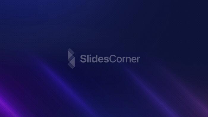 Tech Blue & Purple PPT Background