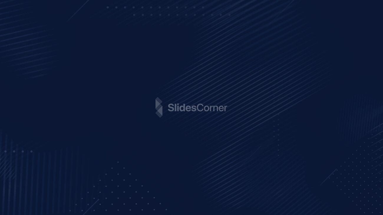 Nice free PPT background with dots and lines tech style