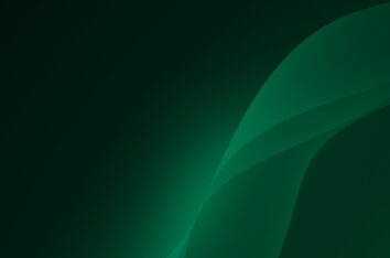 Green Abstract Wave Modern Shape by SlidesCorner