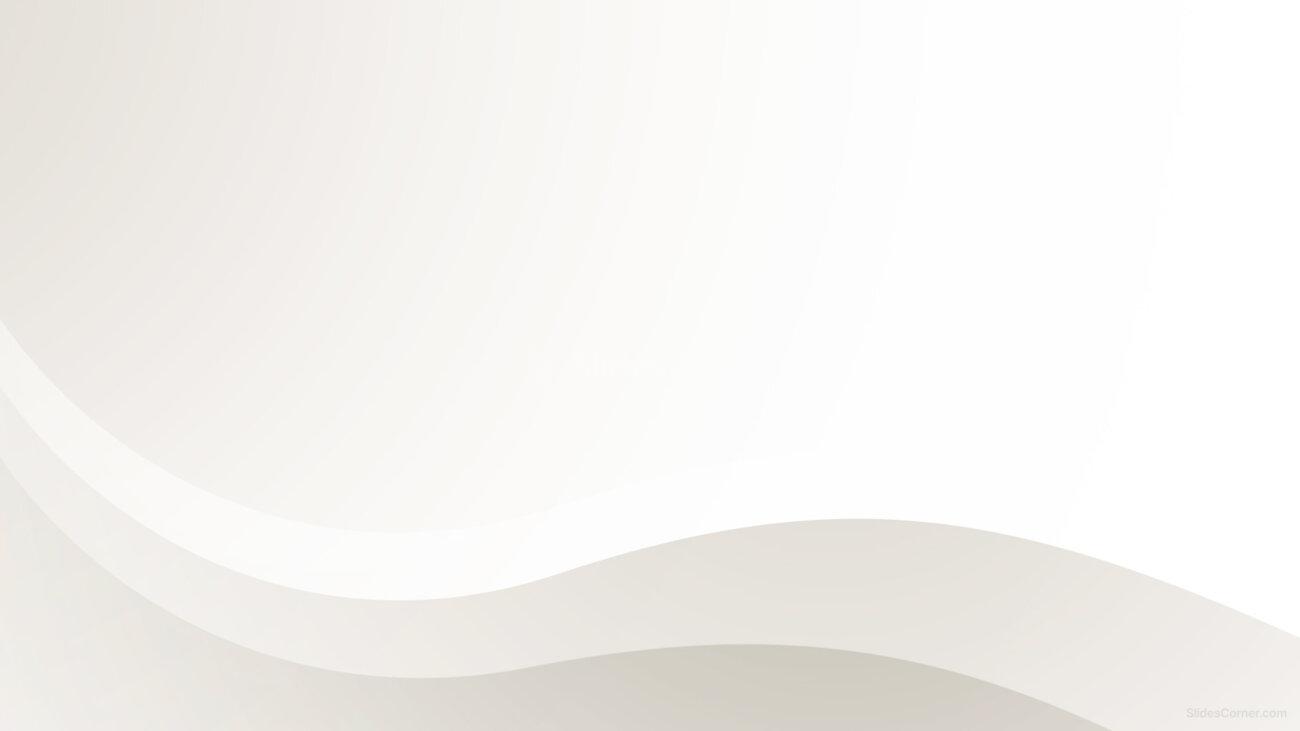 Aesthetic and Professional PPT Background with Waves