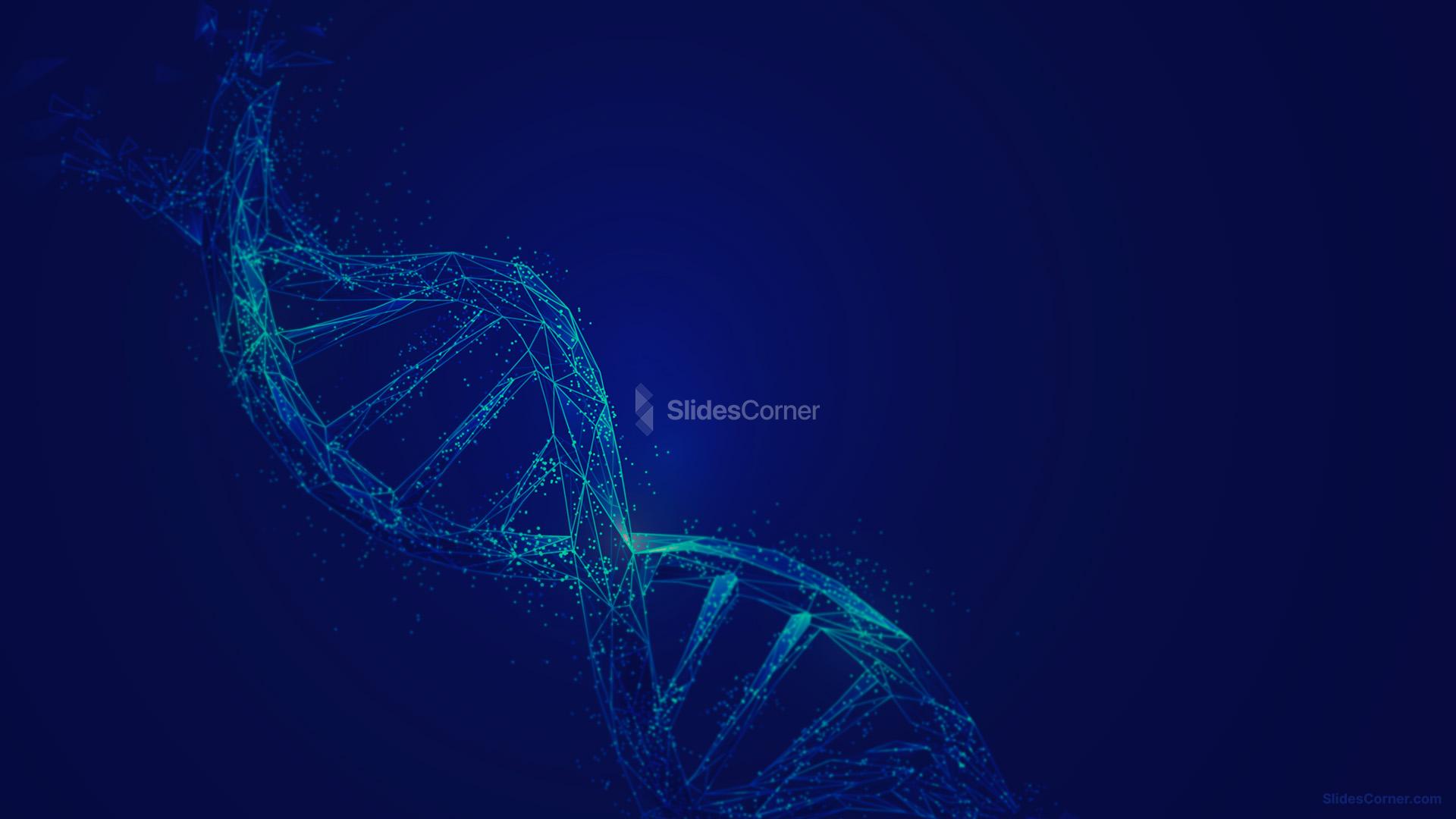 Medical DNA Structure Free PPT Background
