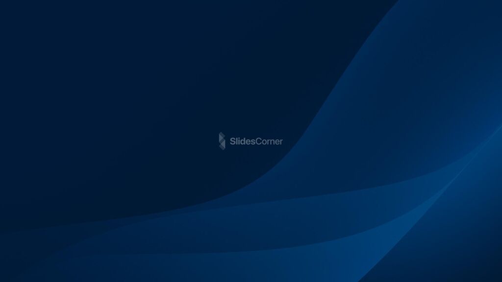 Blue Wave Shapes Free PPT Background Blue Wave Shapes Free PPT Background