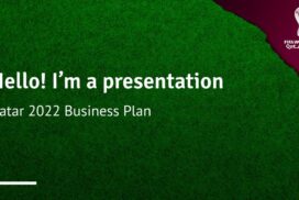 FIFA World Cup 2022 PPT theme
