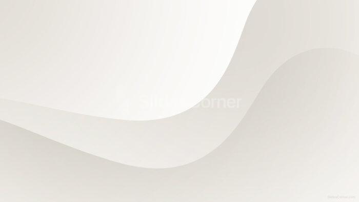 Aesthetic and Professional PPT Background with Waves
