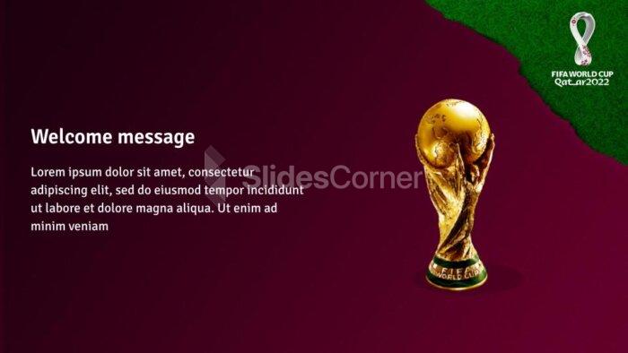 Qatar FIFA World Cup 2022 PPT by SlidesCorner.com