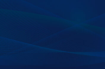 Blue Curve wave lines by SlidesCorner.com