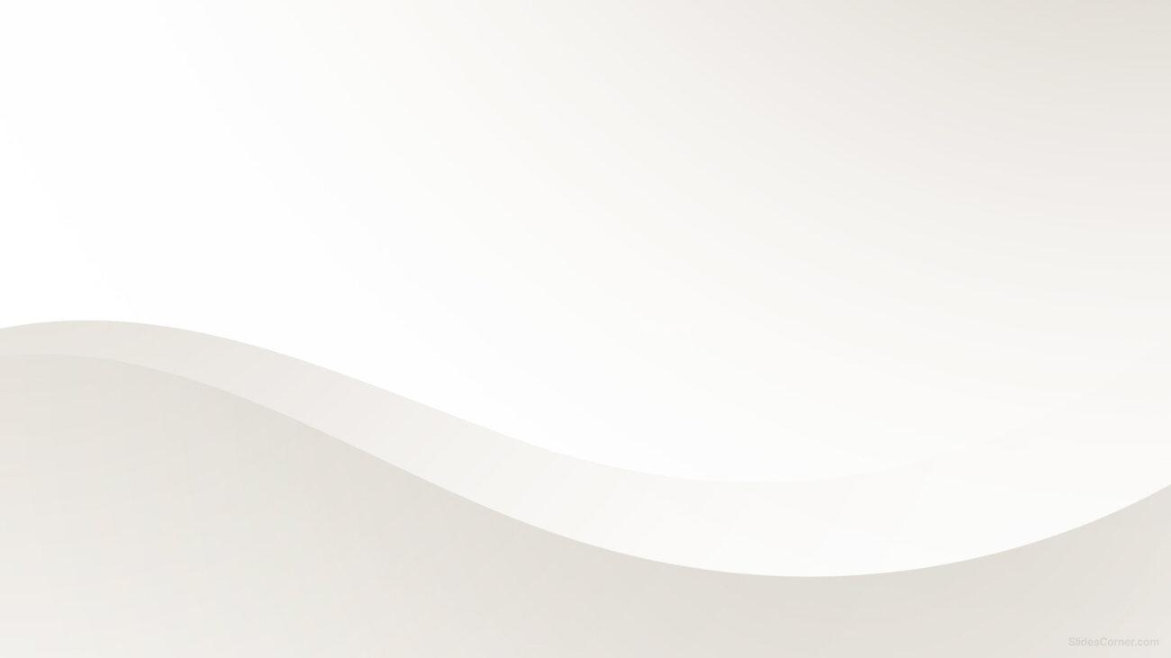 Gray Aesthetic and Professional PPT Background with Waves