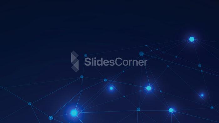 Abstract Dots and Lines PPT Background - SlidesCorner