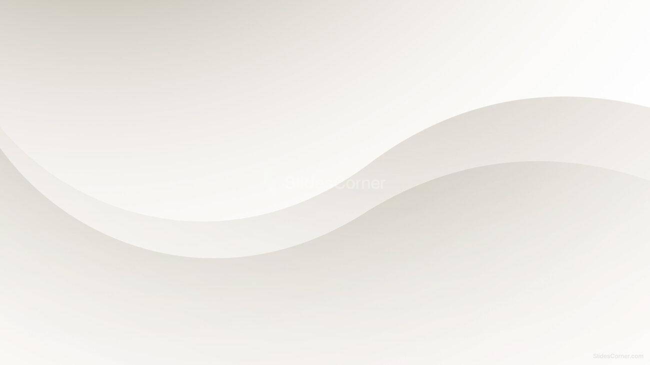 Aesthetic and Professional PPT Background with Waves