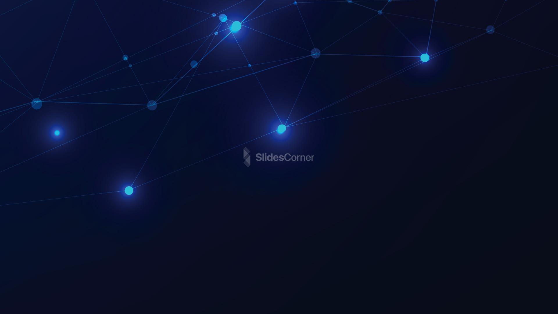 Abstract Dots and Lines PPT Background