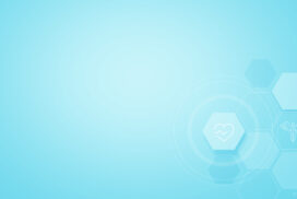 Light Blue Medicine PPT Background for Science