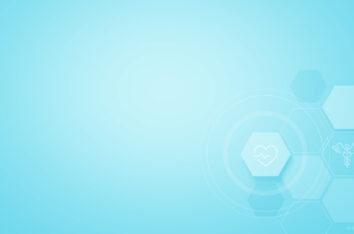 Geometric Hexagons Shape Medicine PPT Background for Medical Science