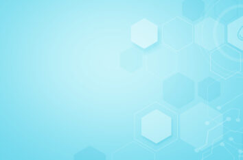 Geometric Hexagons Shape Medicine PPT Background for Medical Science by SlidesCorner