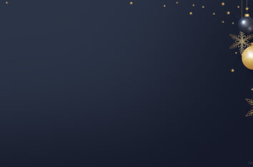 Christmas Blue & Gold Free PPT Background by SlidesCorner.com