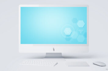 Geometric Hexagons Shape Medicine Science Free PPT Background