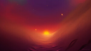 Aesthetic Sunset Backgrounds Free for PPT by SlidesCorner.com