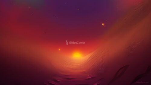 Aesthetic Sunset PPT Background and Google Slides Aesthetic Sunset PPT Background and Google Slides