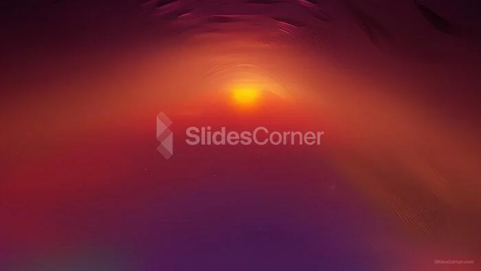 Aesthetic Sunset PPT Background and Google Slides