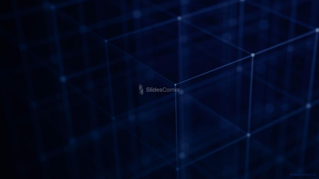 Digital Blockchain Free PPT Background Digital Blockchain Free PPT Background