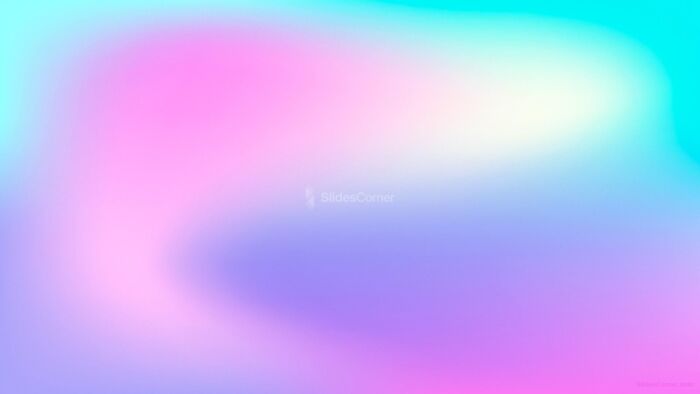 Rainbow Gradient Background free for PPT