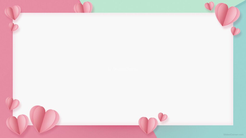 Valentine’s Aesthetic Backgrounds with Pink Hearts