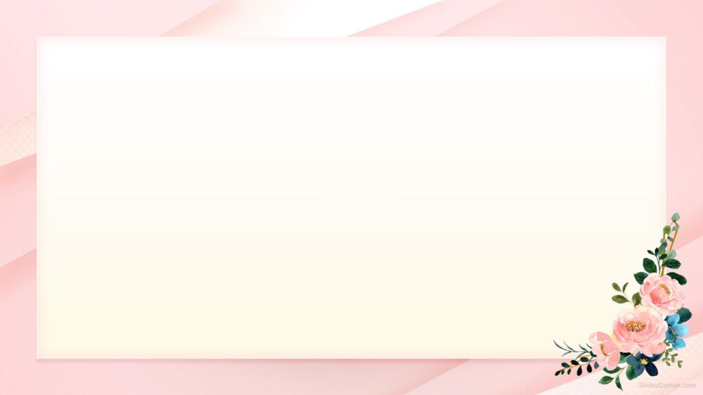 Aesthetic Flower Background Free for PPT & Google Slides Aesthetic Flower Background Free for PPT & Google Slides