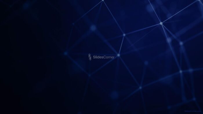 Digital Blockchain Free PPT Background