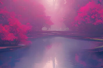 Pink Paints Backgrounds free for PPT & Google Slides by SlidesCorner.com