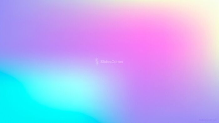 Rainbow Gradient Background free for PPT