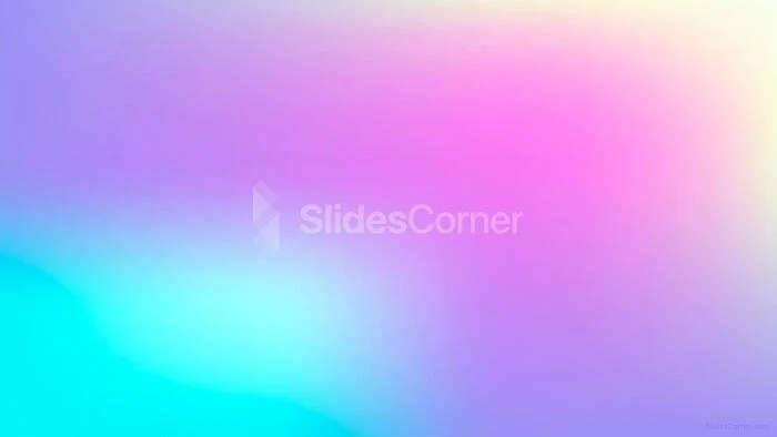 Rainbow Gradient Background free for PPT