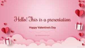 Valentine's Day Google Slides Theme