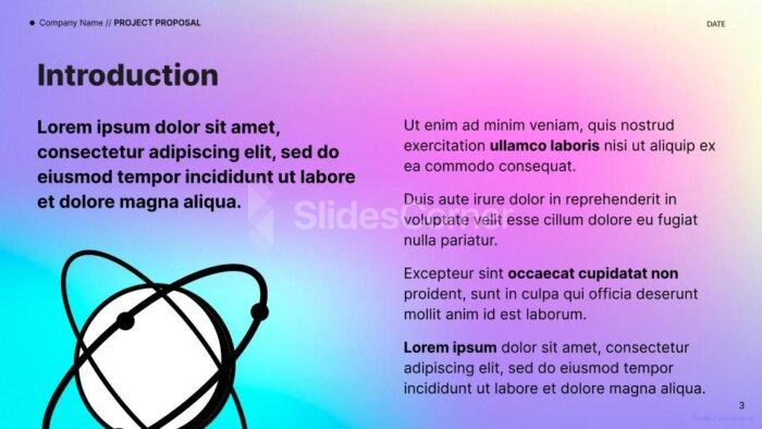 Holly Project Proposal Free PPT Template & Google Slides Theme by SlidesCorner.com