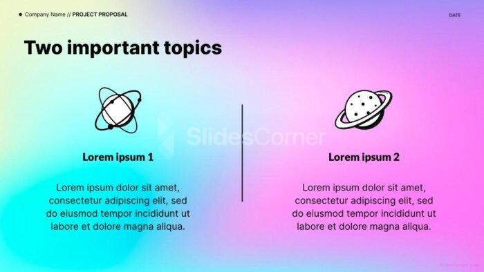 Holly Project Proposal Free PPT Template & Google Slides Theme by SlidesCorner.com