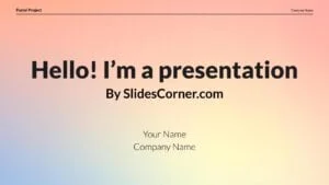 Pastel Google Slides Theme and PowerPoint